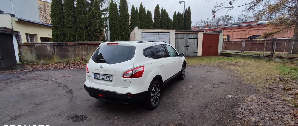 Nissan Qashqai+2 cena 46500 przebieg: 171900, rok produkcji 2013 z Toruń małe 466